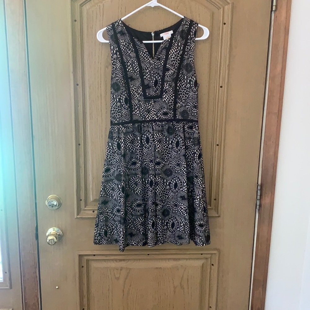 Mini Lace Black Dress. Size: L. Great Condition